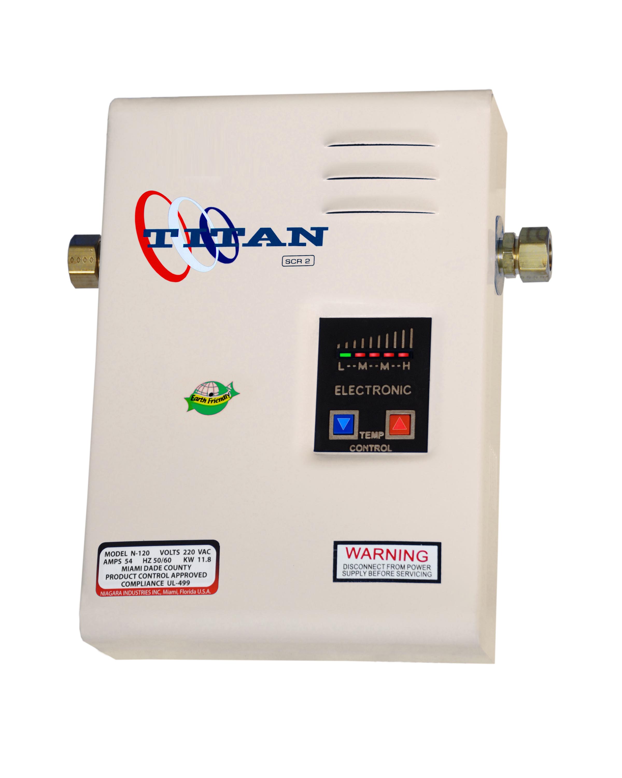 TITAN-SCR2 ELECTRIC TANKLESS WATER HEATER